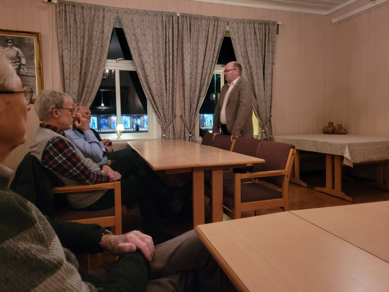 Kommunedirektøren forteller